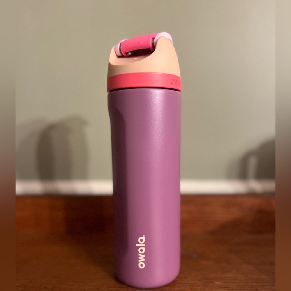 Owala Purple and Pink Water Bottle